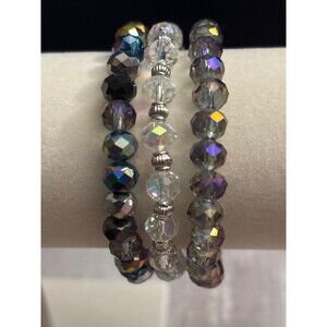 Handmade Beaded Bracelet Stack 0301